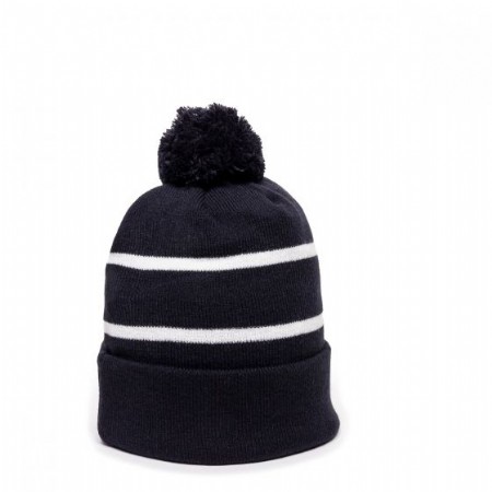 Outdoor Cap Acrylic Beanie - Navy/White